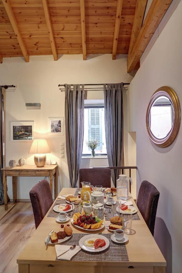 Luminous 2Bd Stone Apt In The Alleys Of Corfu Town Exterior foto